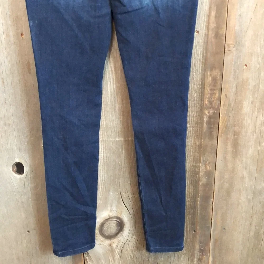 2019 Express High Rise Legging Moto Jeans in Blue Wash Size 4 Women’s
